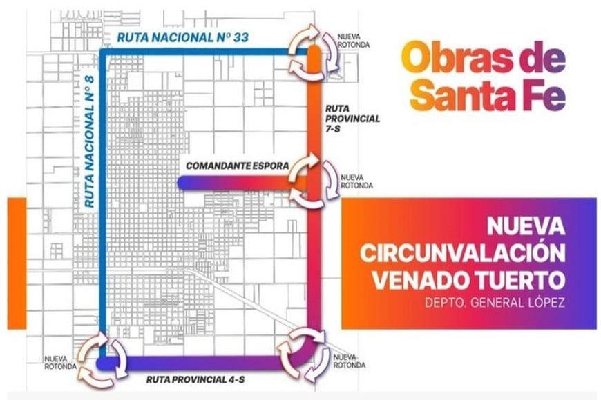 El proyecto de la nueva vía. Foto: GSF.