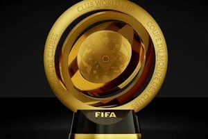 Así será el trofeo del Mundial de Clubes. 