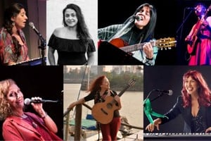 Mujertrova: Paola Núñez (Entre Ríos), Ana Contreras (chilena en Entre Ríos),Paula Ferré (Buenos Aires), Silvina Adámoli (Buenos Aires), Cecilia Gauna (Buenos Aires), Ana Suñé (Santa Fe) y Claudia Levy (Buenos Aires).