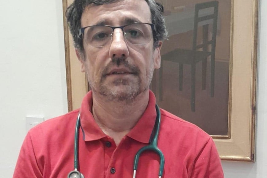 Dr. Vicente Contini, jefe del servicio de Neonatología del Hospital Iturraspe. Foto: Gentileza.