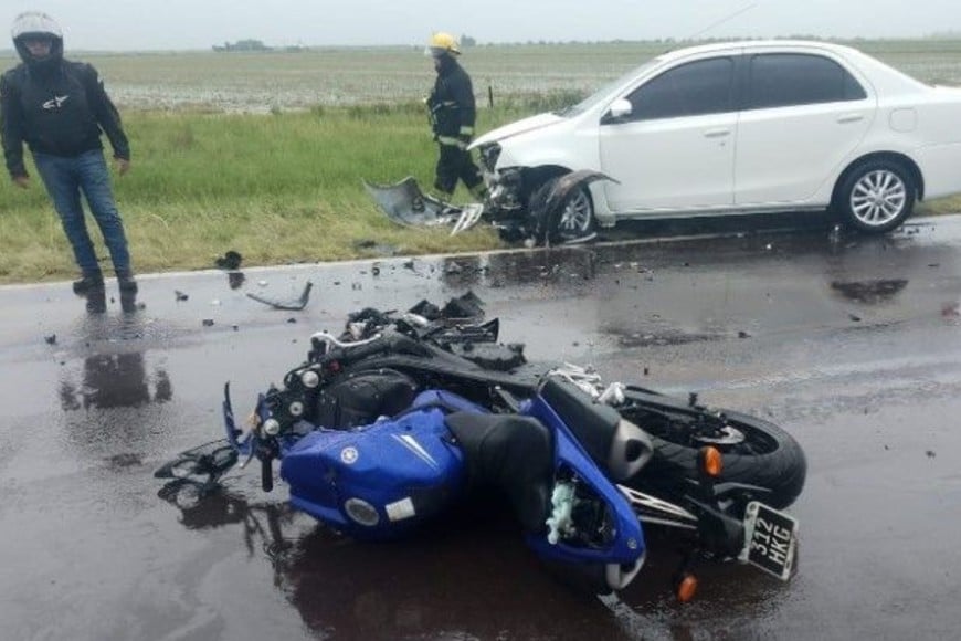 Antes del mediodía, se produjo un accidente fatal en el distrito de Campo Hardy.