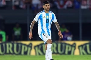 Cuti Romero había disputado sólamente el primer tiempo ante Paraguay.