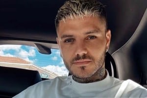 Mauro Icardi vivió un mal momento en el country Santa Bárbara