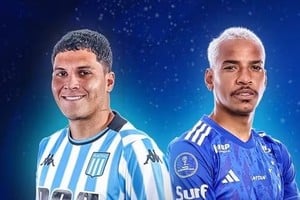 Racing jugará la final de la Copa Sudamericana frente a Cruzeiro de Brasil.  Archivo