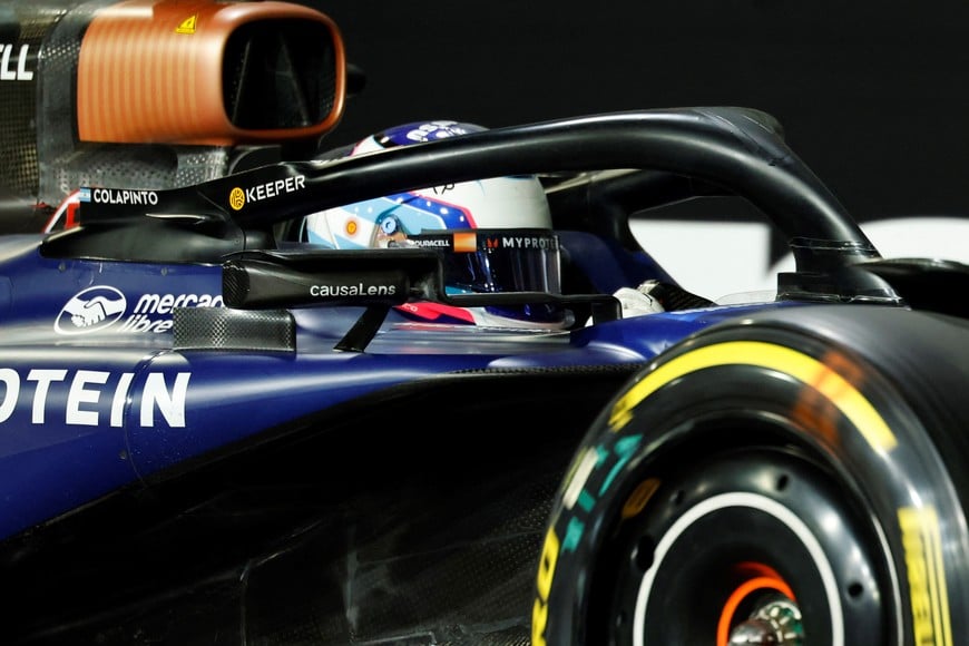 Formula One F1 - Las Vegas Grand Prix - Las Vegas Strip Circuit, Las Vegas, Nevada, United States - November 21, 2024
Williams' Franco Colapinto during practice REUTERS/Mike Blake