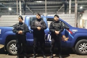 El personal policial que participó en el hecho.