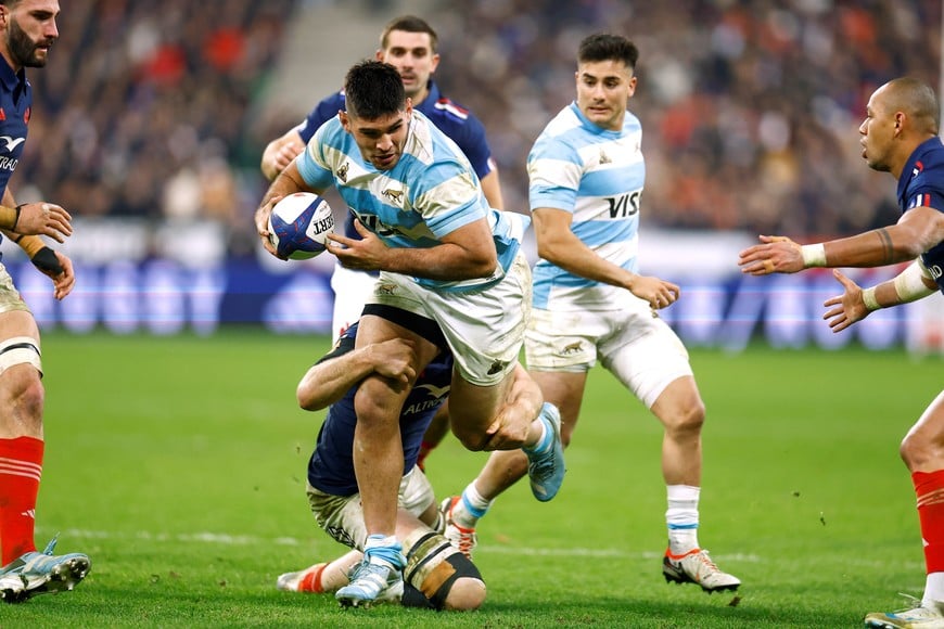 Rugby Union - Autumn Internationals - France v Argentina - Stade de France, Saint-Denis near Paris, France - November 22, 2024
Argentina's Joaqu