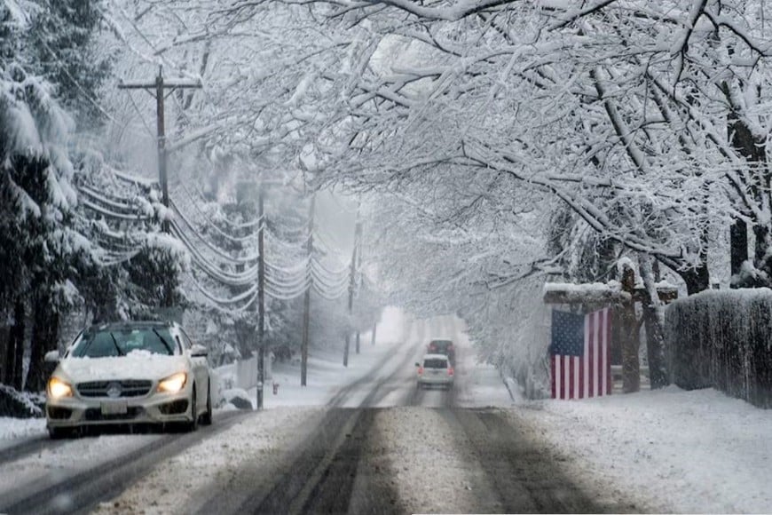 Más de un pie de nieve ha caído en partes del norte de Nueva York y el noreste de Pensilvania. Créditos: Rueters