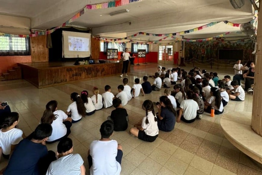 A través de talleres y visitas educativas, los santafesinos aprenden a cuidar el medio ambiente. Crédito: Gentileza.