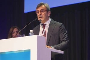 Martín Rapallini, presidente de la 30° Convención de la UIA. Crédito: NA