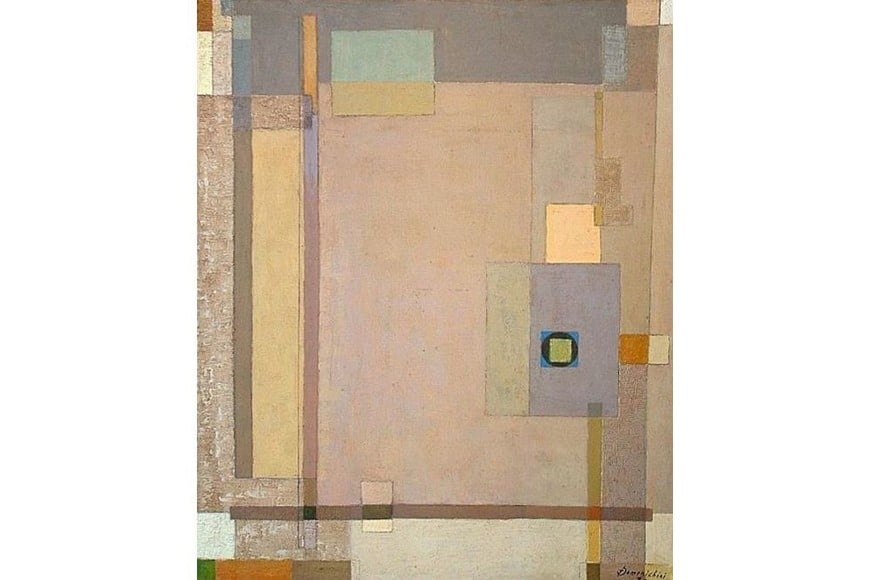 José Domenichini S/T 1965 óleo 60 x 50