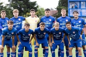 El equipo titular de Unión en el partido de octavos.