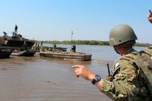 El incidente se produjo en aguas del río Paraná.