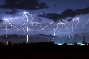 En el marco de las tormentas y lluvias que azotan a distintas regiones de la provincia.