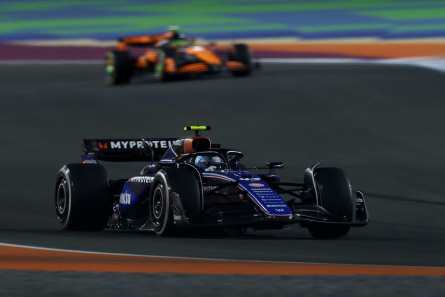 Formula One F1 - Qatar Grand Prix - Lusail International Circuit, Lusail, Qatar - November 29, 2024
Williams' Franco Colapinto during practice REUTERS/Hamad I Mohammed