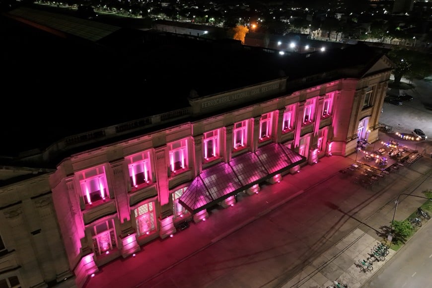 El Centro de Convenciones de la Estación Belgrano, un lugar icónico de la ciudad capital.