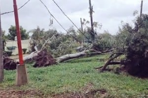 Fuertes vientos ocasionaron daños en Cayasta