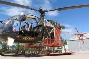 Helicóptero SA-315B LAMA.