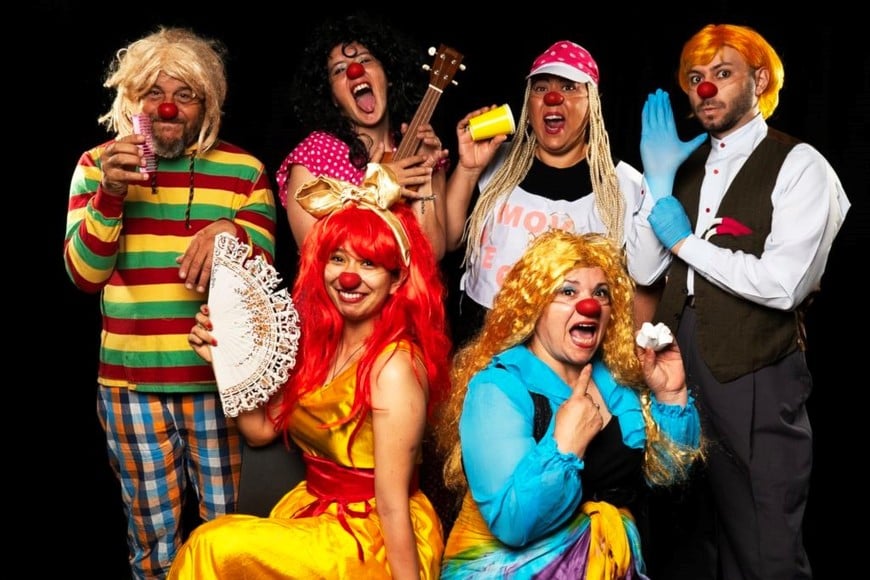 “Taller y laboratorio anual de clown”: “Paranoicos” es la varieté integrada por los alumnos del taller dictado desde marzo a noviembre del 2024 por Francisco Dalmasso en Casagrande.