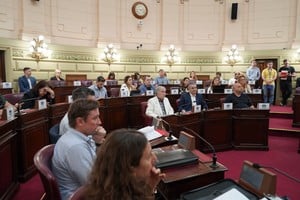 Senadores y diputados avanzan en la discusión de la reforma en el recinto de la Cámara Baja. Avanza el entendimiento. Foto: Cámara de Diputados