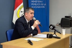 El fiscal regional Vottero presentó el balance de gestión: fuerte aumento de los delitos contra la propiedad. Foto: Radio Rafaela