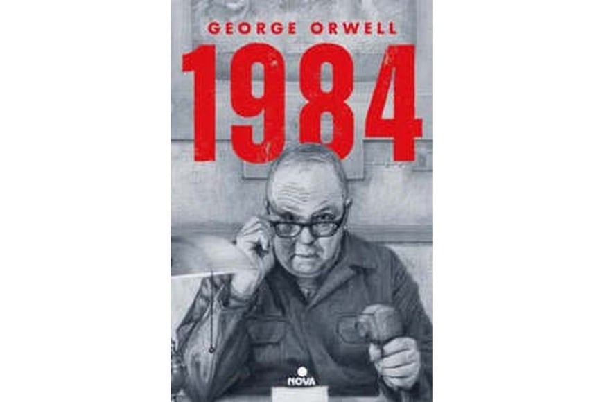 Portada del libro "1984", de George Orwell, en una de las tantas ediciones en español. Gentileza