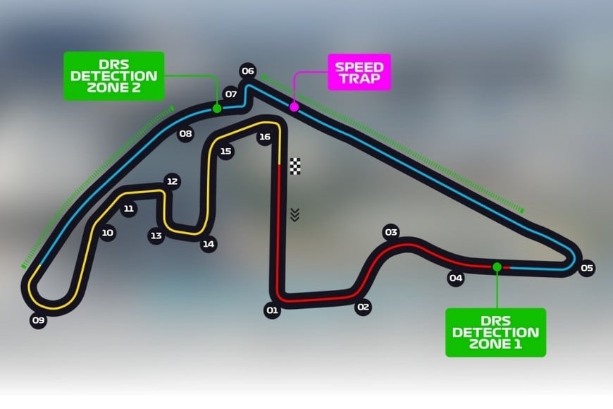 El Circuito Yas Marina. Foto: F1