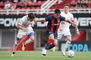 Unión quedó afuera. Mediante la ejecución de tiros desde el punto penal, San Lorenzo eliminó al equipo rojiblanco de la Copa Proyección de Reserva. Gentileza Club Unión