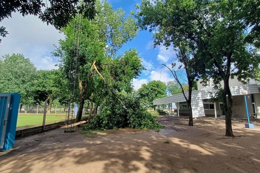 El club aseguró que continuará trabajando para restaurar las instalaciones y brindar nuevamente un espacio seguro y disfrutable para la comunidad. Foto: Gentileza