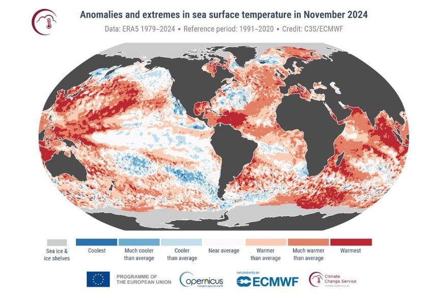 2024 año más caluroso