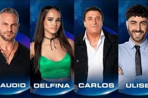 Claudio, Delfina, Carlos y Ulises eran los candidatos para abandonar primero la casa.