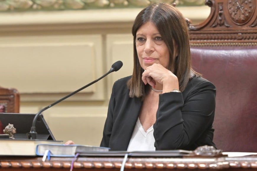 Clara García,  la primera mujer en presidir la Cámara de Diputadas y Diputados de la provincia de Santa Fe.