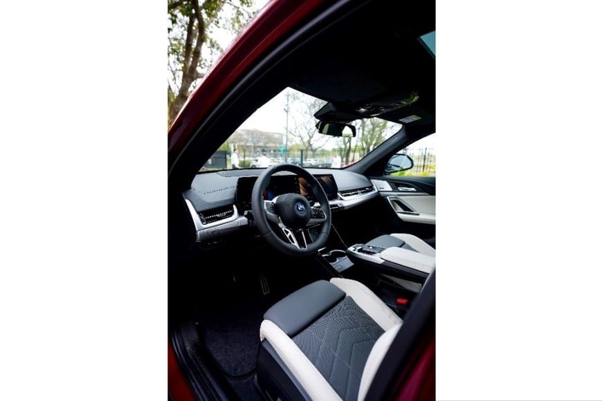 Interior de la BMW iX2