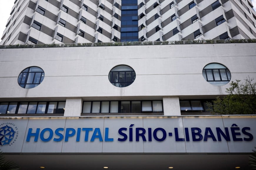 A view of the Sirio-Libanes Hospital, where Brazil's President Luiz Inacio Lula da Silva had surgery after a head injury, in Sao Paulo, Brazil December 11, 2024. REUTERS/Amanda Perobelli