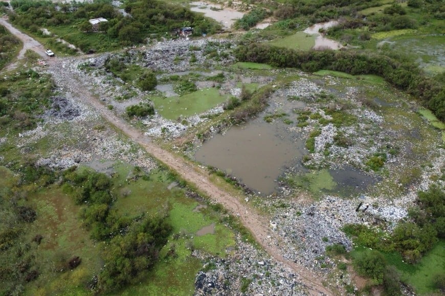 El ex basural de Callejón Pinto, antes y después