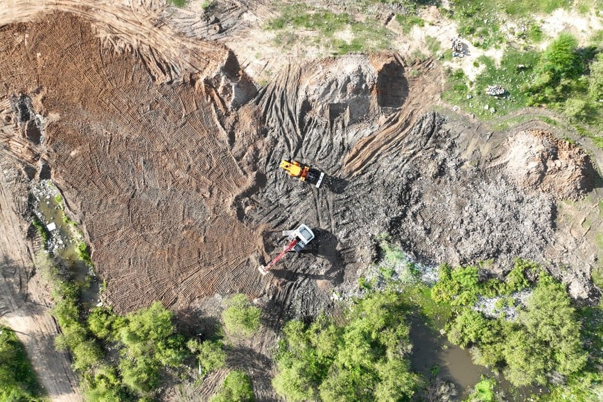 El ex basural de Callejón Pinto, antes y después