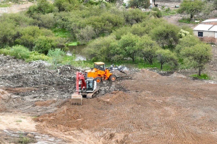 El ex basural de Callejón Pinto, antes y después