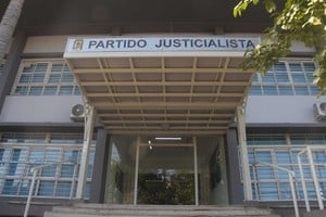 La sede del justicialismo en la ciudad de Santa Fe. Foto: Luis Cetraro.