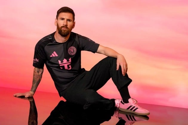 Cómo luce la nueva camiseta alternativa que vestirá Messi en el Inter Miami