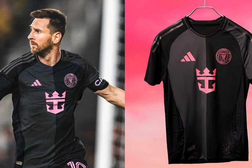 Messi, nueva camiseta alternativa Inter Miami.