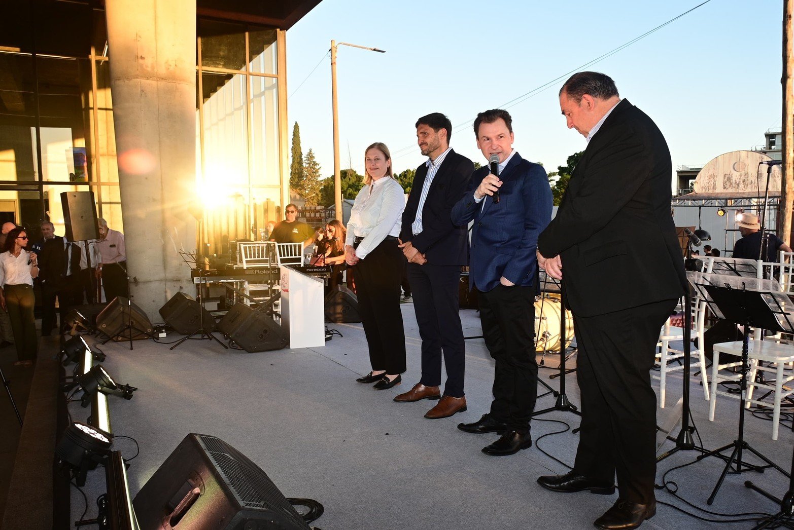 Discursos inauguración edificio El Litoral