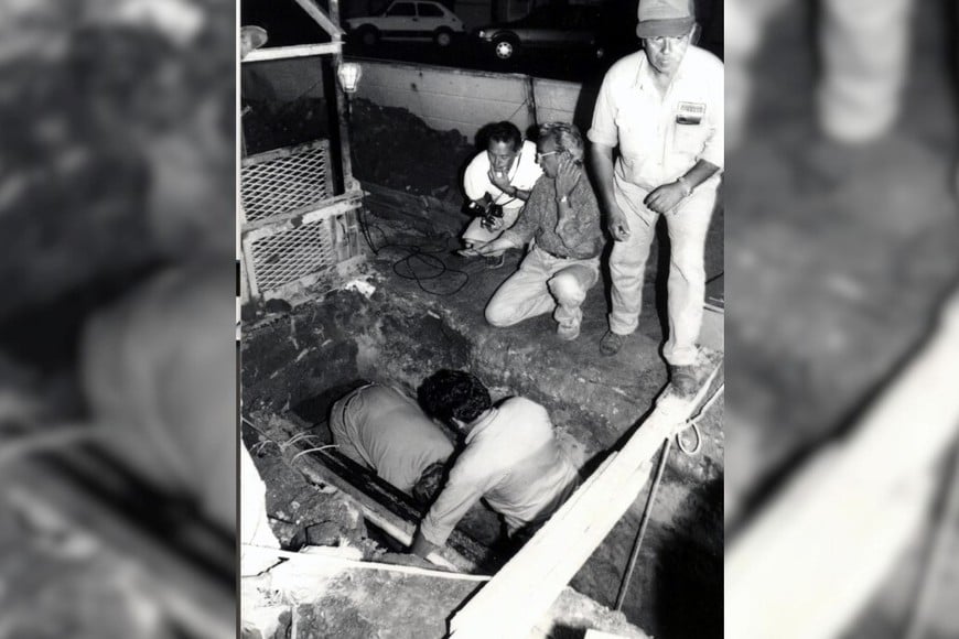 La Epe acusó a la obra del edificio ubicado en Suipacha y 9 de Julio de haber dañado el cable. La justicia no lo entendió así. La torre sigue sin completarse, tres décadas después. Eduardo Salva-Archivo El Litoral