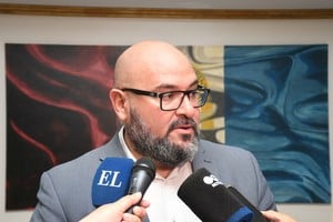 El presidente de la Convención de la UCR, Carlos Suárez. Créditos: Flavio Raina