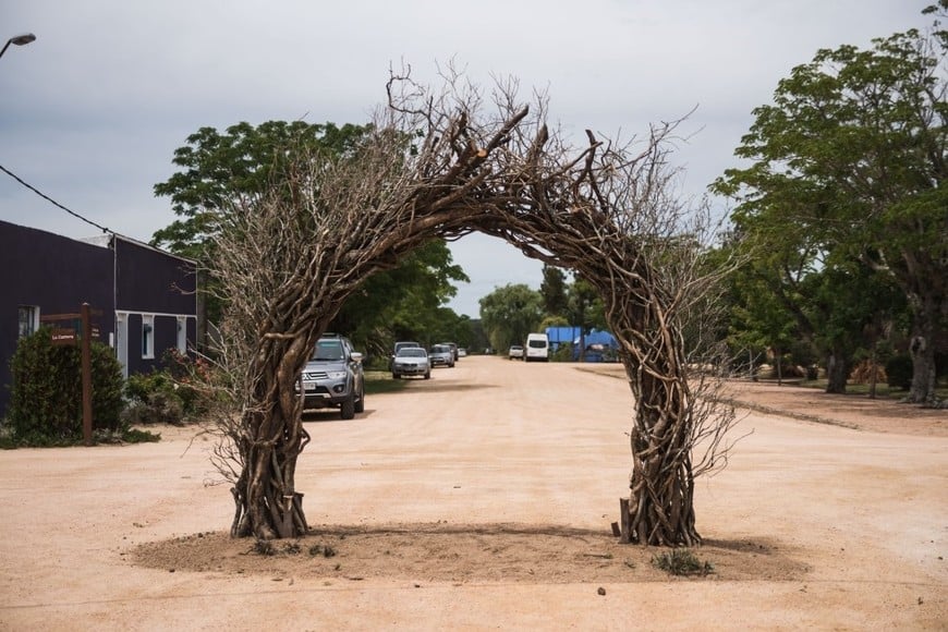 Obra de Charlie Baker, foto de Heidi Lender (CAMPO ART FEST 2017).