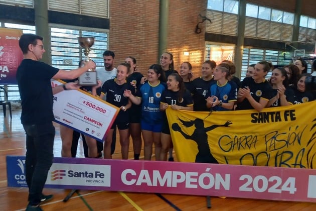 Copa Santa Fe: Porvenir Talleres junto a Il Peretz, los campeones en Handball