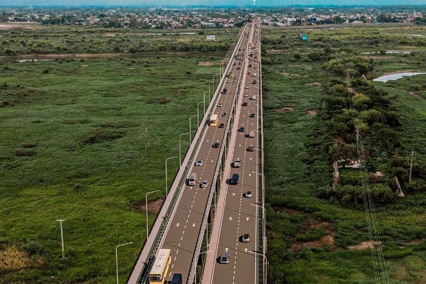 Cuando esté terminado, el nuevo puente agilizará considerablemente el tráfico de la zona.