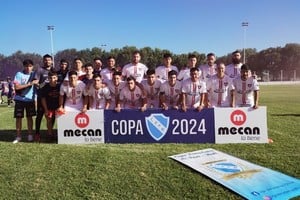 Atlético Elortondo, Campeón de la Copa de la Liga 2024. Foto: Fabián Gallego