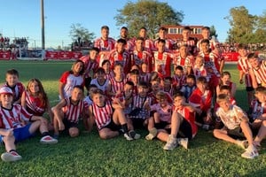 La serie está abierta. Colón de San Justo igualó ante Juventud Unida y todo se define el 5 de enero en Gualeguaychú. Crédito: Gentileza Prensa CSJ