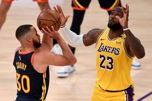 Stephen Curry y LeBron James volverán a tener un duelo especial. Crédito: Jayne Kamin-Oncea-USA TODAY Sports