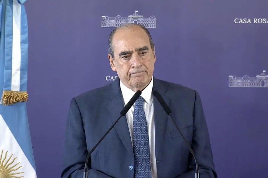 El jefe de Gabinete, Guillermo Francos, ratificó la intención del Ejecutivo de derogar las PASO. Crédito: Archivo.